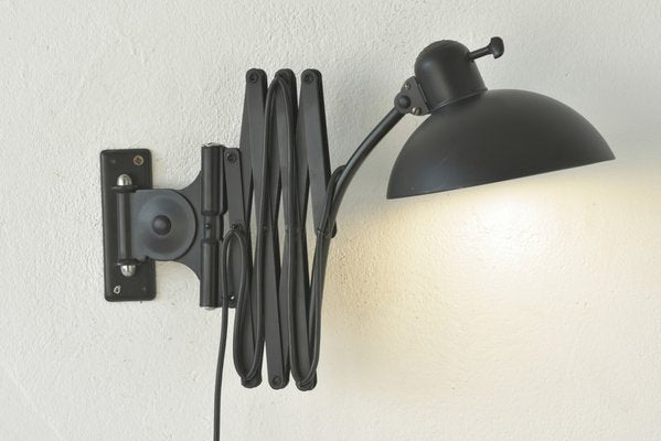 Large Model 6614 Super Scissor Wall Lamp by Christian Dell for Kaiser & Co., Germany, 1935-LOB-1311971