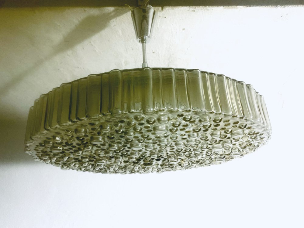 Large Model P111 Ceiling Lamp from Motoko Ishii for Staff, 1960