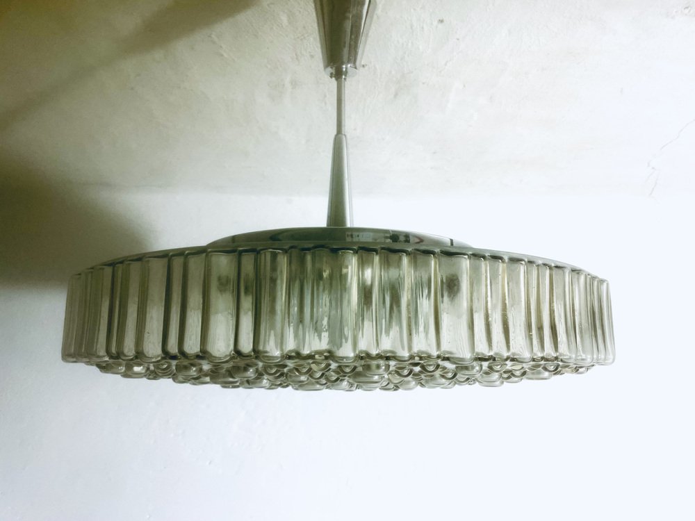 Large Model P111 Ceiling Lamp from Motoko Ishii for Staff, 1960