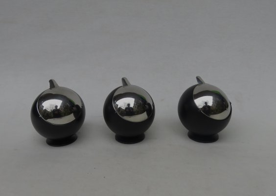 Large Model Smokny Ball Ashtrays from F.W. Quist, 1970s, Set of 3-EY-555322