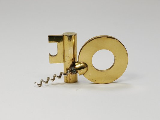 Large Modern Brass Cork Screw by Carl Auböck, 1950s-MWV-2018057