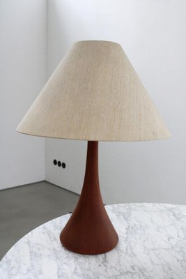 Large Modern Danish Teak Table Lamp-FJP-1717706