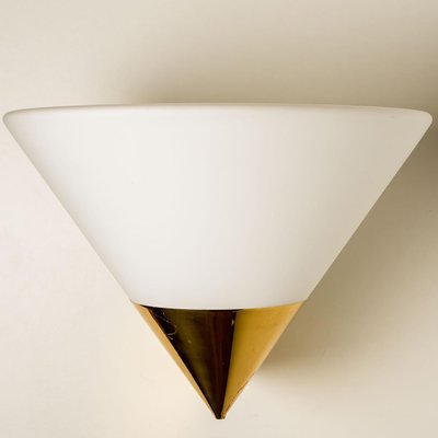 Large Modern Wall Lamps attributed to Glashütte Limburg, 1970, Set of 2-VDW-1416531