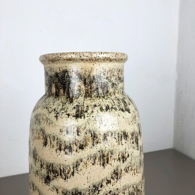 Large Multi-Color 204-41 Fat Lava Floor Vase Pottery from Scheurich, 1970s-QZ-1143228