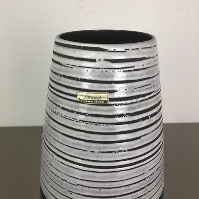 Large Multi-Color Fat Lava Europ Line Vase from Scheurich, Germany, 1970s-QZ-1137793