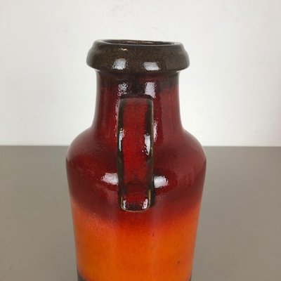 Large Multi-Color Fat Lava Vase from Scheurich, Germany, 1970s-QZ-1089667