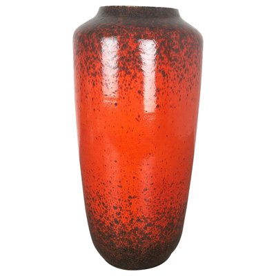 Large Multi-Color Pottery Super Fat Lava 517-45 Vase from Scheurich WGP, 1970s-QZ-1134672