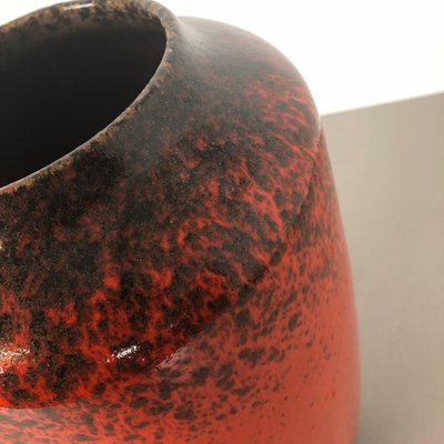 Large Multi-Color Pottery Super Fat Lava 517-45 Vase from Scheurich WGP, 1970s-QZ-1134672