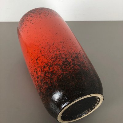 Large Multi-Color Pottery Super Fat Lava 517-45 Vase from Scheurich WGP, 1970s-QZ-1134672