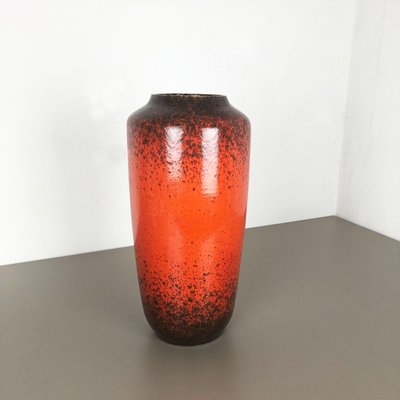 Large Multi-Color Pottery Super Fat Lava 517-45 Vase from Scheurich WGP, 1970s-QZ-1134672