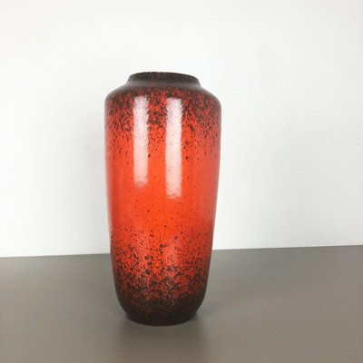 Large Multi-Color Pottery Super Fat Lava 517-45 Vase from Scheurich WGP, 1970s-QZ-1134672