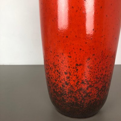 Large Multi-Color Pottery Super Fat Lava 517-45 Vase from Scheurich WGP, 1970s-QZ-1134672