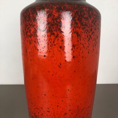 Large Multi-Color Pottery Super Fat Lava 517-45 Vase from Scheurich WGP, 1970s-QZ-1134672