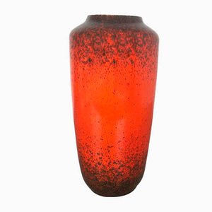 Large Multi-Color Pottery Super Fat Lava 517-45 Vase from Scheurich WGP, 1970s-QZ-1134672