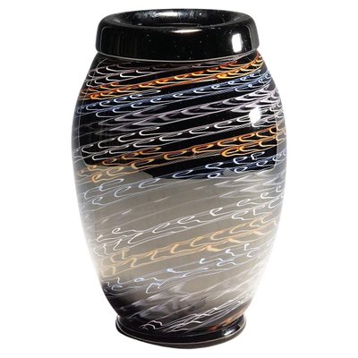 Large Murano Art Glass Vase by Master Paolo Crepax, 1990s-KJP-1305857