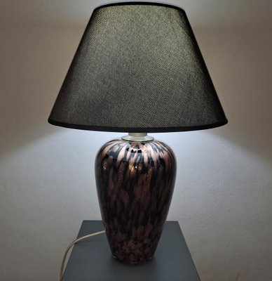 Large Murano Aventurine Table Lamp by V Nason, 1969-HIT-1384576