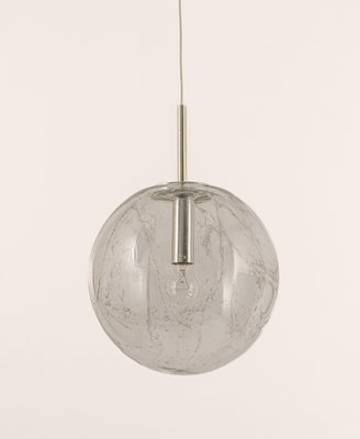 Large Murano Ball Pendant Light by Doria, Germany, 1970s-UGR-1294401