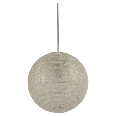 Large Murano Ball Pendant Light from Doria Leuchten, Germany, 1970s-UGR-1316268