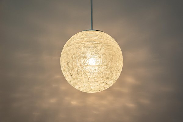 Large Murano Ball Pendant Light from Doria Leuchten, Germany, 1970s-UGR-1316268