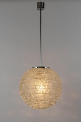 Large Murano Ball Pendant Light from Doria Leuchten, Germany, 1970s-UGR-1316268