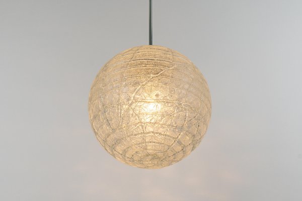 Large Murano Ball Pendant Light from Doria Leuchten, Germany, 1970s-UGR-1316268