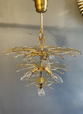 Large Murano Ceiling Lamp from Mazzega-OPE-976210