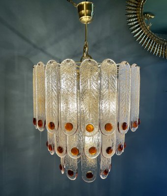 Large Murano Ceiling Lamp from Mazzega-OPE-976210