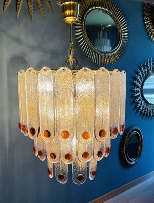 Large Murano Ceiling Lamp from Mazzega-OPE-976210