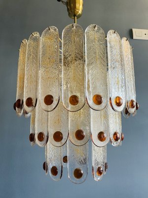 Large Murano Ceiling Lamp from Mazzega-OPE-976210