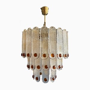 Large Murano Ceiling Lamp from Mazzega-OPE-976210