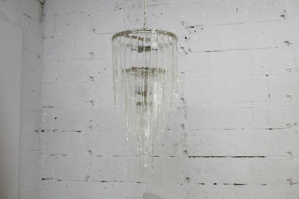 Large Murano Chandelier by Carlo Nason for Mazzega, Italy, 1970s-MAO-1320700