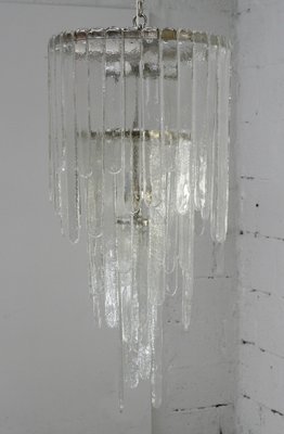 Large Murano Chandelier by Carlo Nason for Mazzega, Italy, 1970s-MAO-1320700