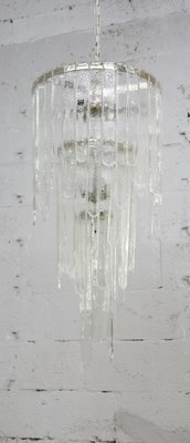 Large Murano Chandelier by Carlo Nason for Mazzega, Italy, 1970s-MAO-1320700