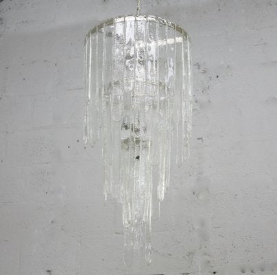 Large Murano Chandelier by Carlo Nason for Mazzega, Italy, 1970s-MAO-1320700