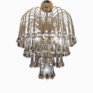 Large Murano Chandelier from Venini, 1960s-KRH-2036769