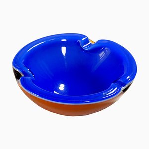 Large Murano Glass Ashtray attributed to Seguso, 1970s-GIW-1782095