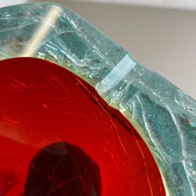 Large Murano Glass Bowl, Italy, 1970s-QZ-1075951