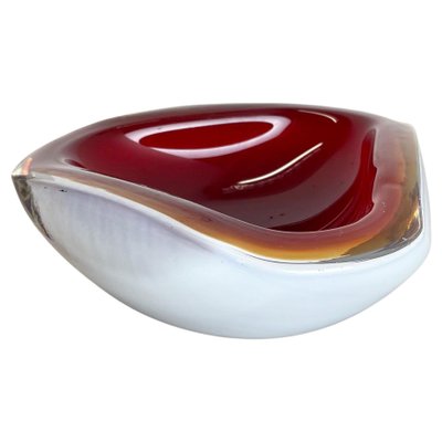 Large Murano Glass Bowl, Italy, 1970s-QZ-1094375