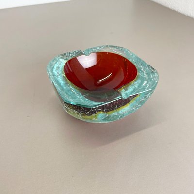 Large Murano Glass Bowl, Italy, 1970s-QZ-1075951