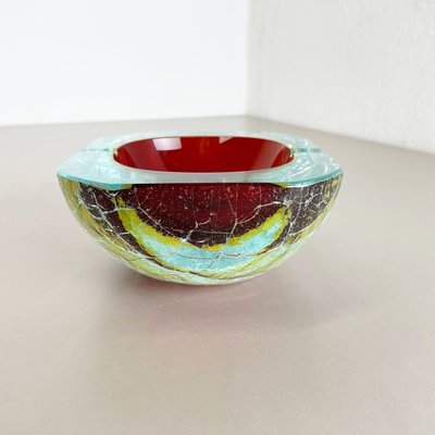 Large Murano Glass Bowl, Italy, 1970s-QZ-1075951