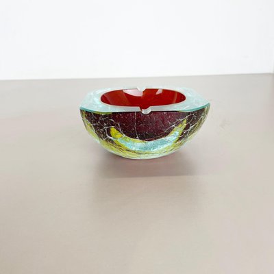 Large Murano Glass Bowl, Italy, 1970s-QZ-1075951