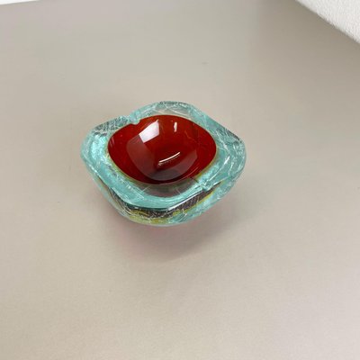 Large Murano Glass Bowl, Italy, 1970s-QZ-1075951