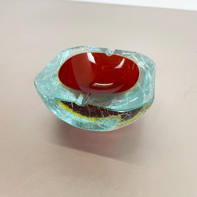 Large Murano Glass Bowl, Italy, 1970s-QZ-1075951