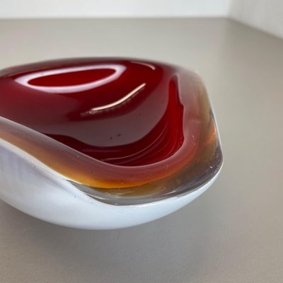 Large Murano Glass Bowl, Italy, 1970s-QZ-1094375