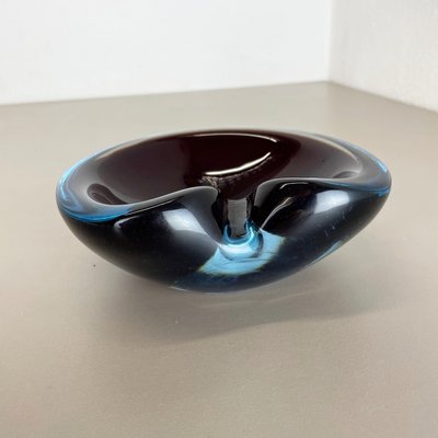 Large Murano Glass Bowl or Ashtray, Italy, 1970s-QZ-1437223