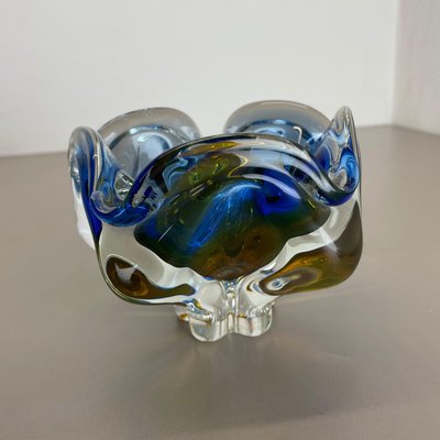 Large Murano Glass Bowl or Ashtray, Italy, 1970s-QZ-1146313