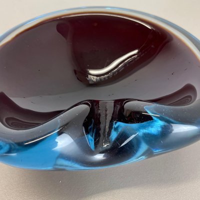 Large Murano Glass Bowl or Ashtray, Italy, 1970s-QZ-1437223