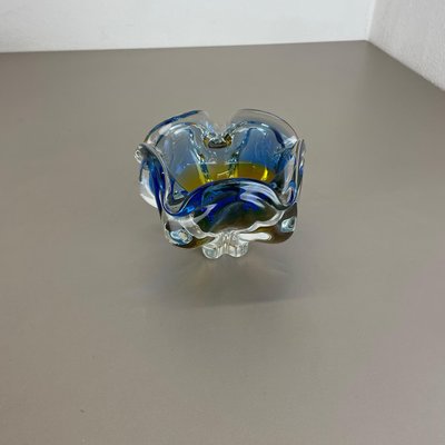 Large Murano Glass Bowl or Ashtray, Italy, 1970s-QZ-1146313