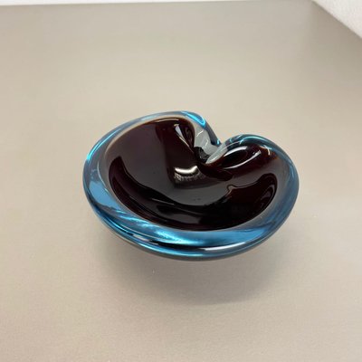 Large Murano Glass Bowl or Ashtray, Italy, 1970s-QZ-1437223