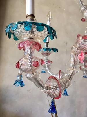 Large Murano Glass Carezzonico Chandelier-TDA-1376363